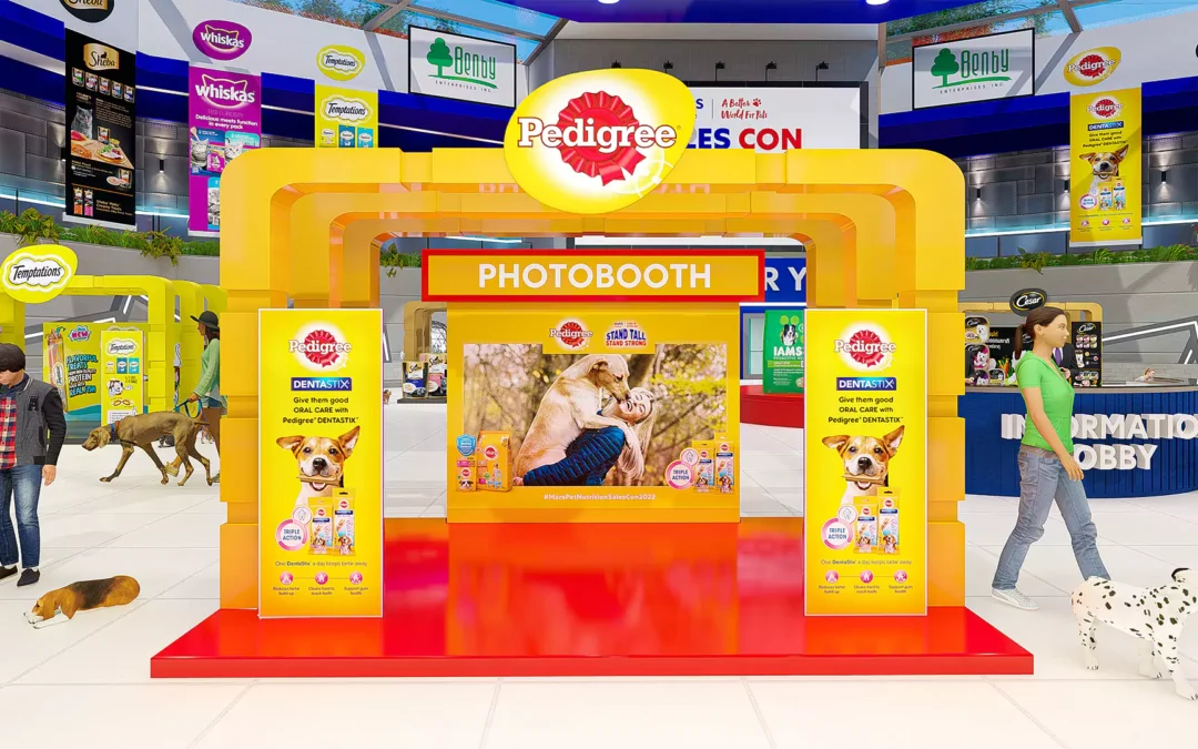 Photo activity, Pedigree exhibit, MARS Petcare Sales Con 2022