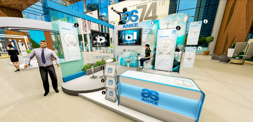 Booth design, Anke exhibit, PCR 74th Annual Convention